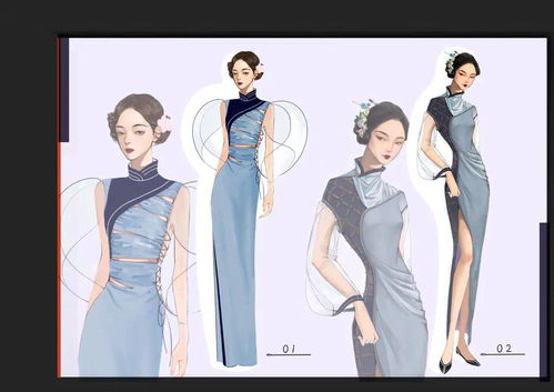 天津美術學院產(chǎn)品設計學院服裝與服裝設計系新中式服裝設計結(jié)課展