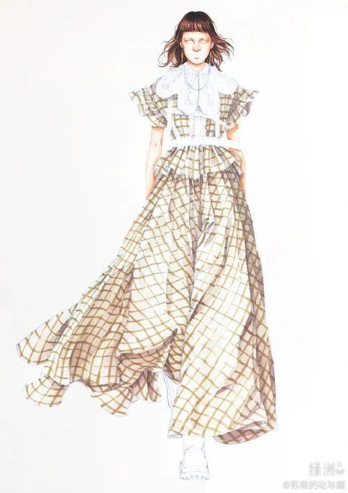 服裝設(shè)計考研手繪效果圖 繪制教程