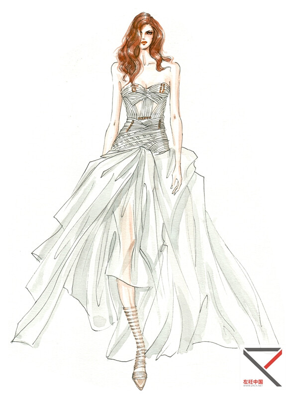 服裝設計手繪效果圖 靈感與實踐指南